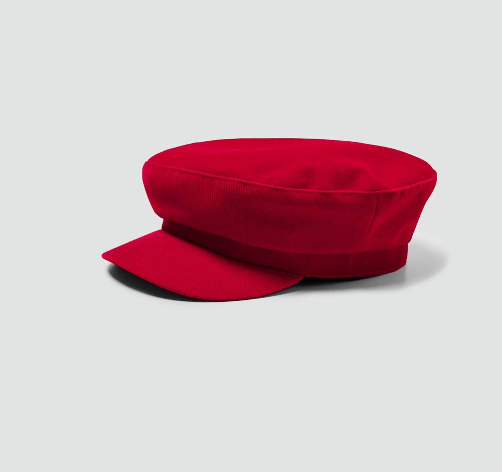 Casquette de marin en velours - Zara - Photo : Zara.com ©Zara