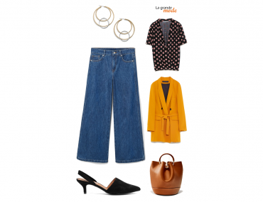 La Grande Mode - Idée look friday wear en jean - Printemps 2018