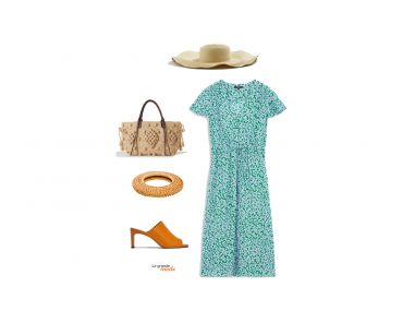 La Grande Mode - Idée look robe à fleurs - Tendance mode Printemps 2018