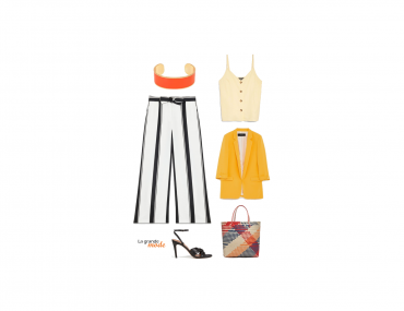 La Grande Mode - Idée Look Friday Wear Pantalon Imprimé - Tendance Mode Printemps 2018