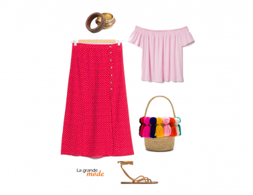 La Grande Mode - Idée look bohème chic - Tendance mode Printemps été 2018