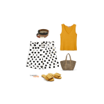 La Grznde Mode - Idée look short à pois et claquettes - Tendance mode printemps été 2018