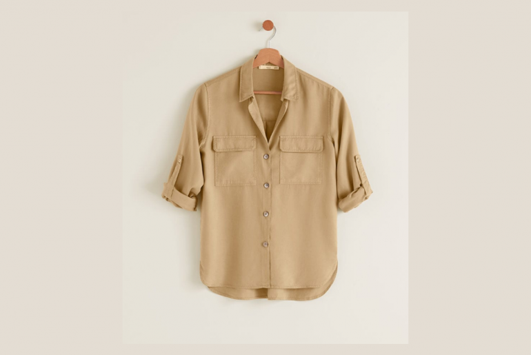 Chemise à poches Mango