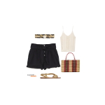 La Grande Mode - Idée look short noir - Tendances mode printemps été 2018