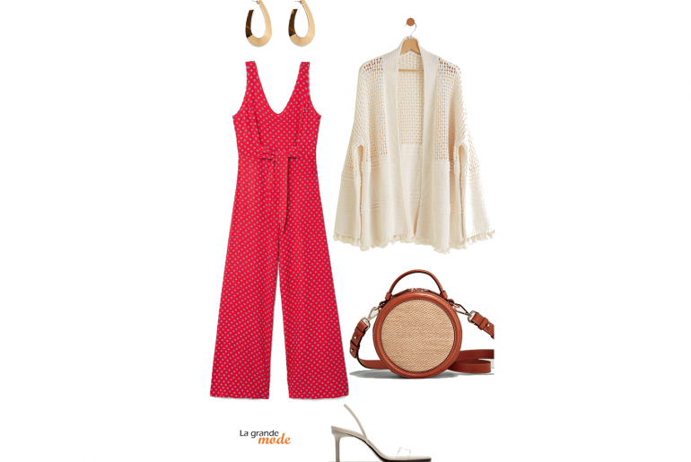 Idée look Combinaison & Talons La Grande Mode - Idée look combinaison - Tendances mode printemps été 2018
