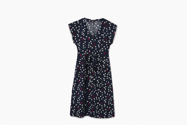Robe imprimé fleurs Mango