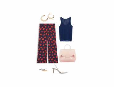 La Grande Mode - Idée look pantalon imprimé - Tendances mode automne hiver 2018