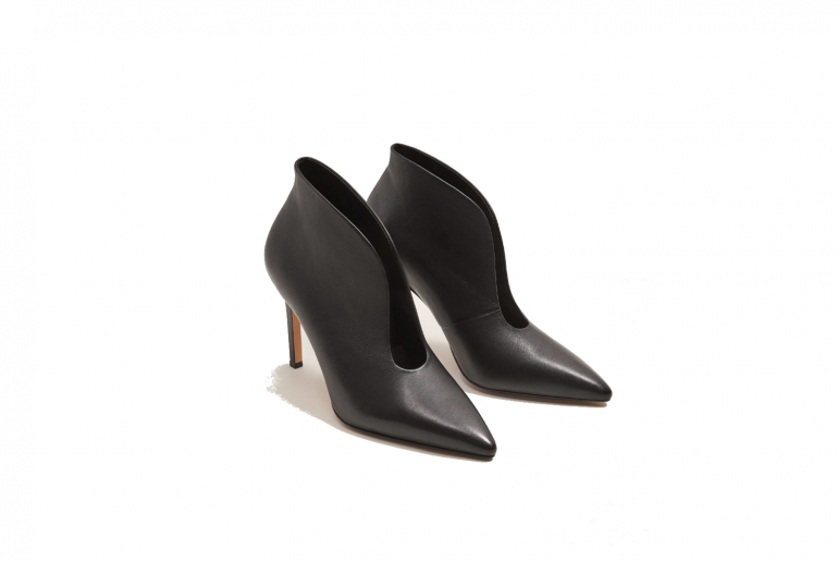 Bottines ouvertes Mango