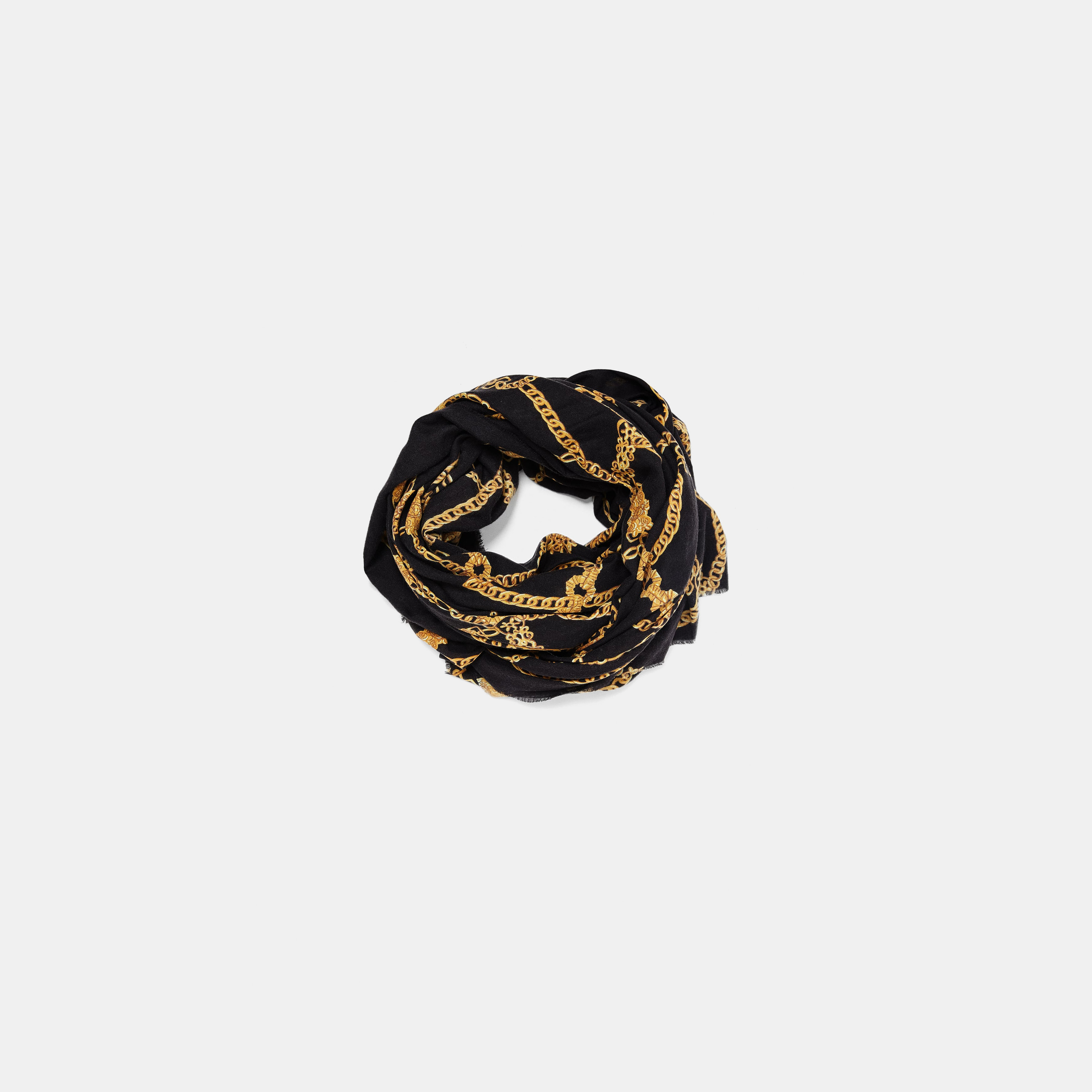 Foulard imprimé chaine Clearance