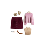 La Grande Mode - Idée look pull en laine, mini jupe et bottines - Tendance mode automne hiver 2018