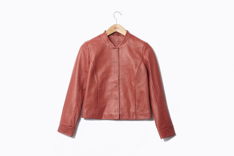 Veste cuir Comptoir des Cotonniers