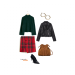 La Grande Mode - Idée look avec une jupe carreaux - Tendance Mode Automne Hiver 2018
