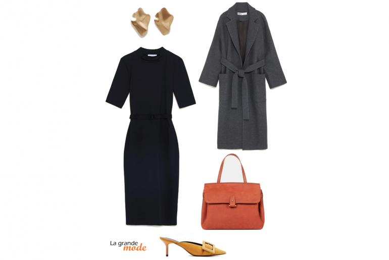 La Grande Mode - Idée look avec une robe noire - Tendance Mode Printemps Eté 2019