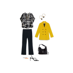 La Grande Mode - Idée look avec un blazer jaune - Tendance Mode Printemps été 2019 - SS2019