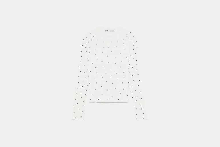 Pull strass Zara