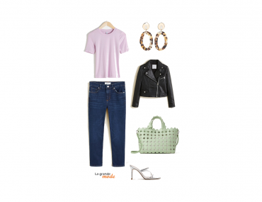 La Grande Mode - Idée look jean t-shirt - Tendance mode - SS2019 Printemps été 2019