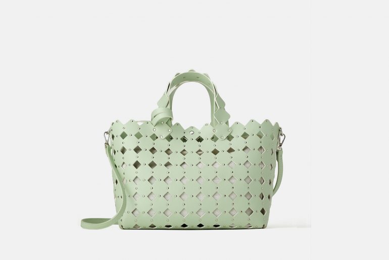 Shopper bag ajouré Zara