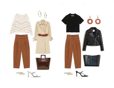 La Grande Mode - Idée look avec un pantalon paper bag - TendANce Mode Printemps Eté 2019 - SS2019