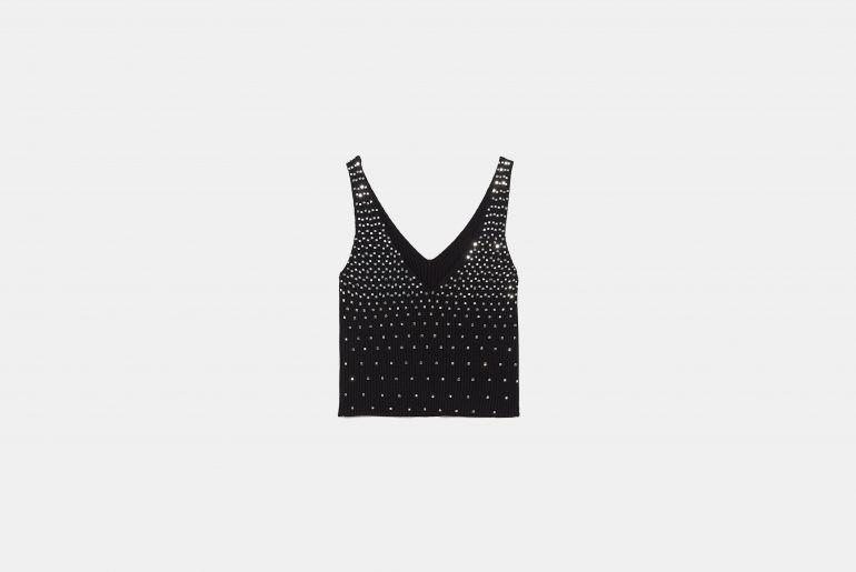 Top à brillants Zara