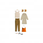 La Grande Mode - Idée look avec un pantalon paper bag kaki - Tendance mode printemps été 2019