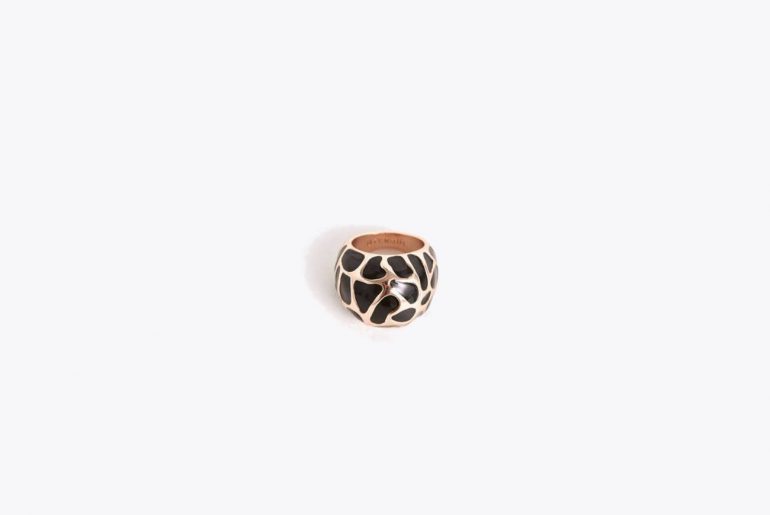 Bague à imprimé girafe Uterqüe