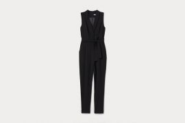 Combi-pantalon noire H&M