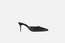 Mules matelassées Zara