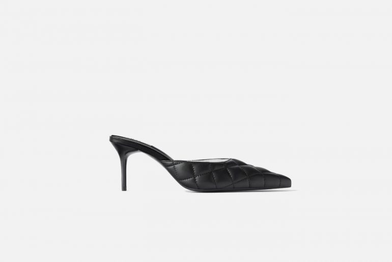 Mules matelassées Zara